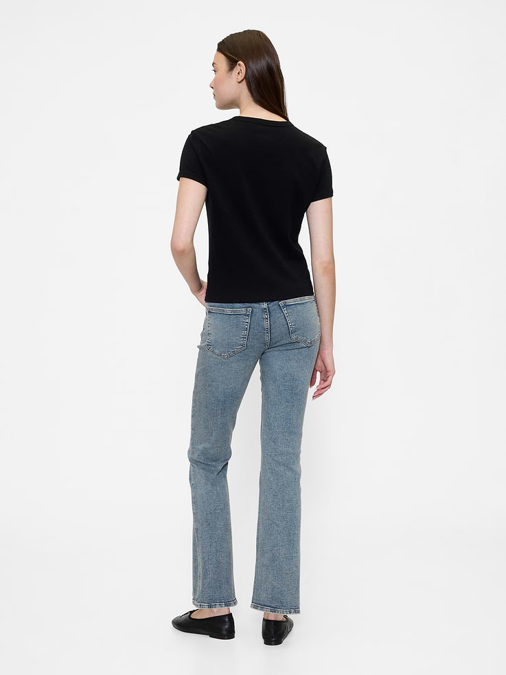 Image number 4 showing, Mid Rise Universal Baby Boot Jeans