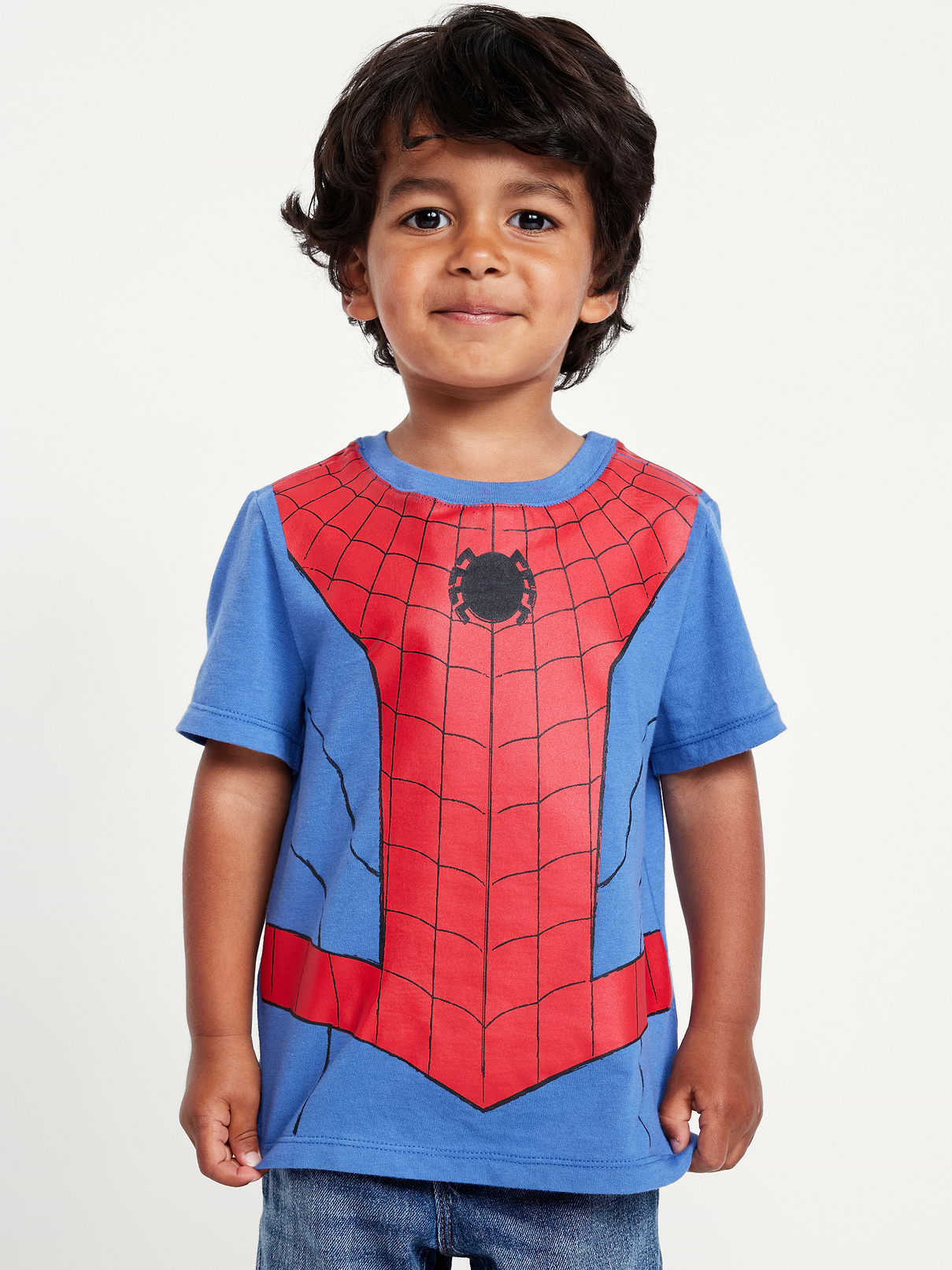 Image number 1 showing, Marvel™ Spider-Man Unisex Costume T-Shirt for Toddler