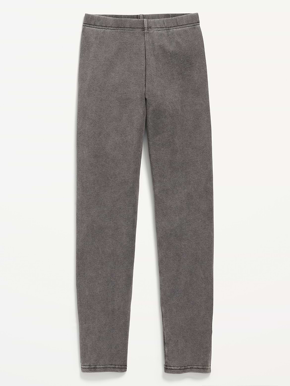 Faux-Jean Leggings for Girls