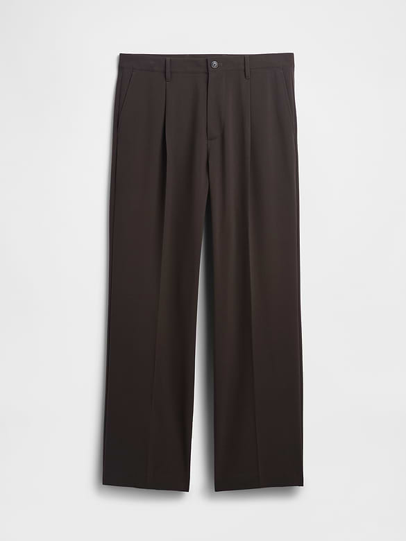 Relaxed Pleated Trousers