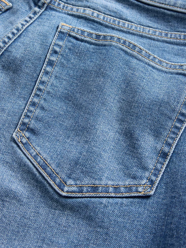 Image number 9 showing, High Rise Relaxed Flare Jeans