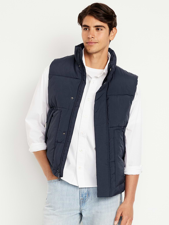 Frost-Free Water-Resistant Puffer Vest