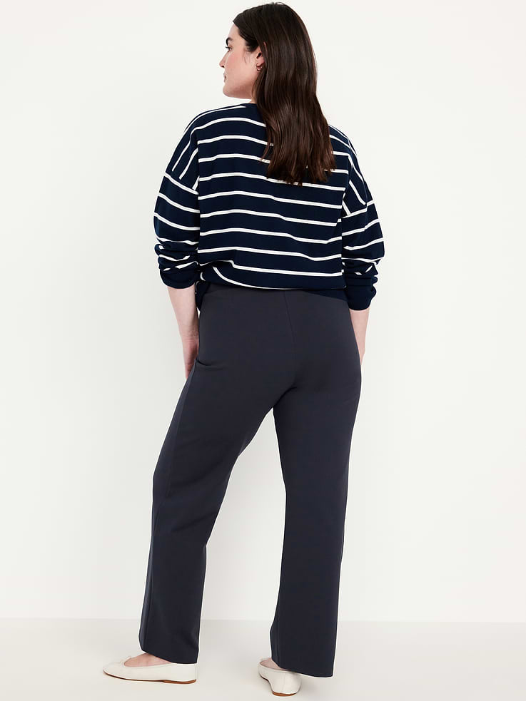 Image number 6 showing, Extra High-Waisted Stevie Straight Pants