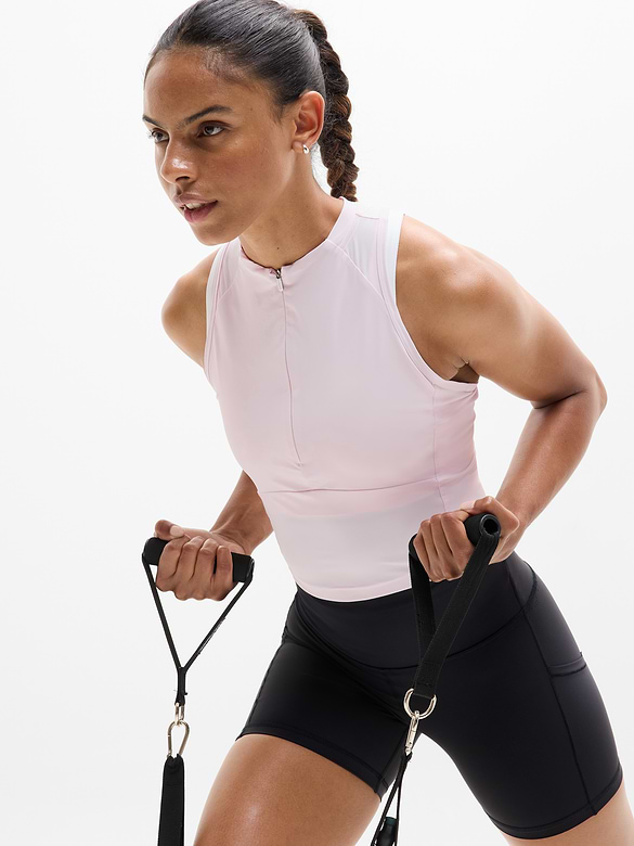 Crosstrain Zip Tank