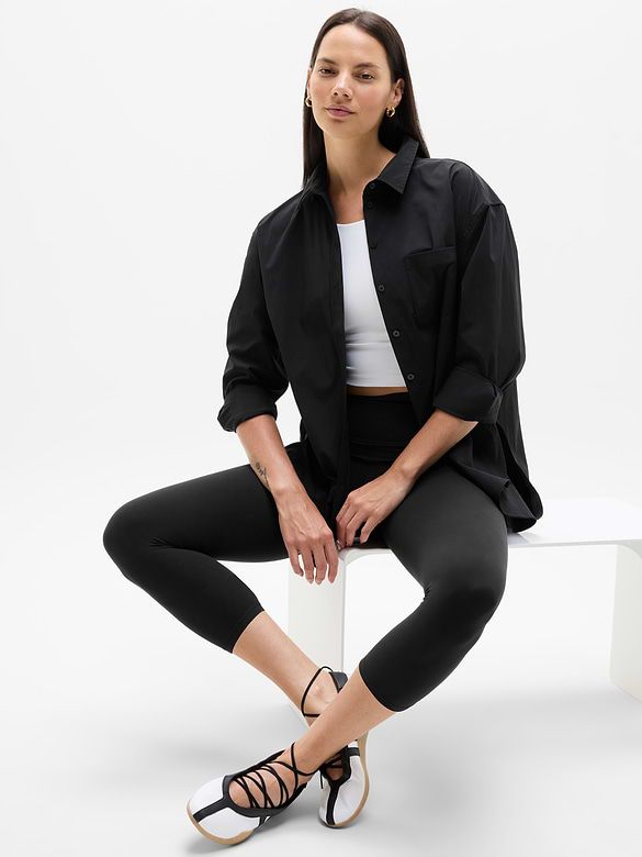 Midday Oversized Poplin Shirt