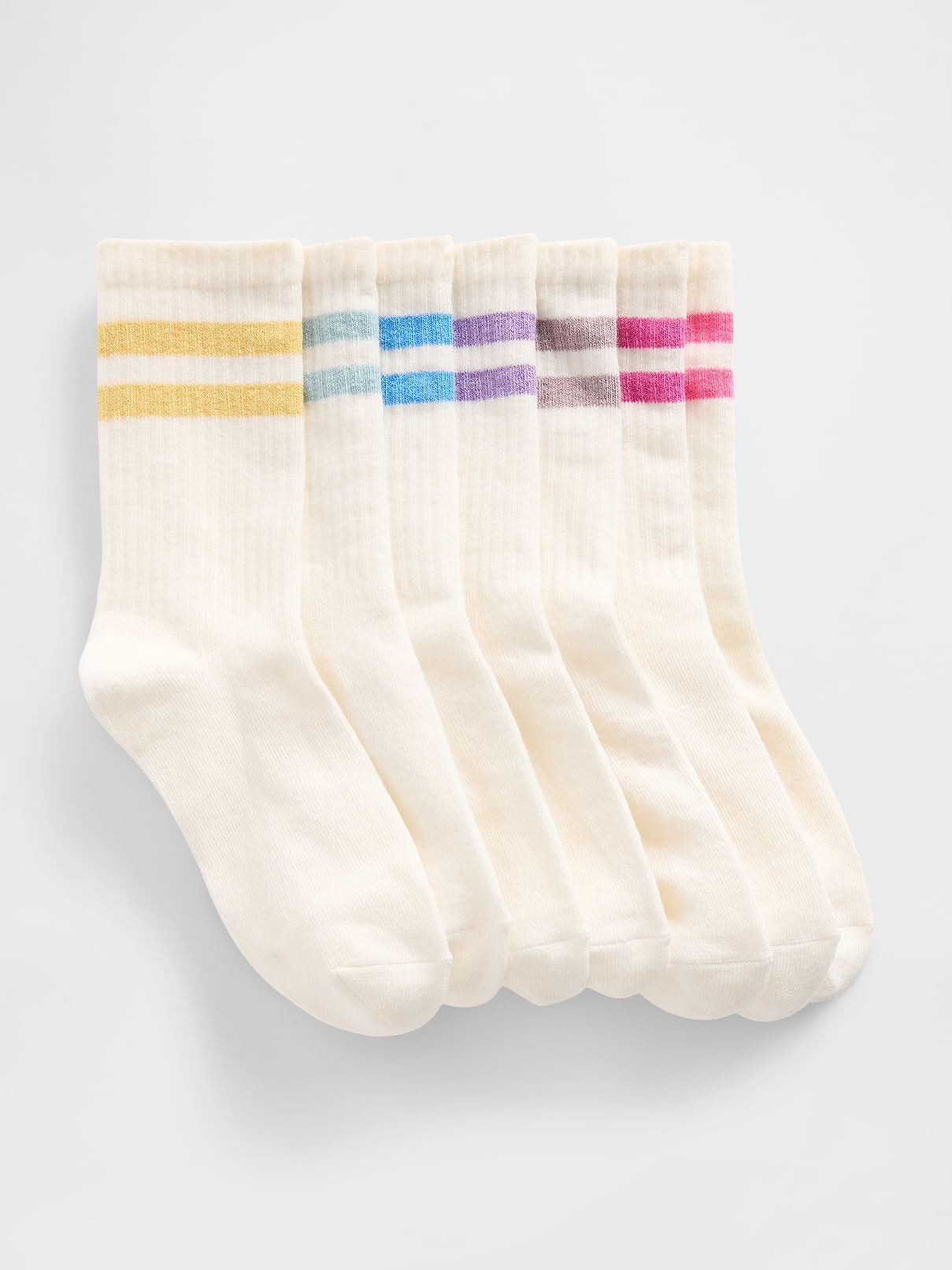 Kids Varsity Crew Socks (7-Pack)