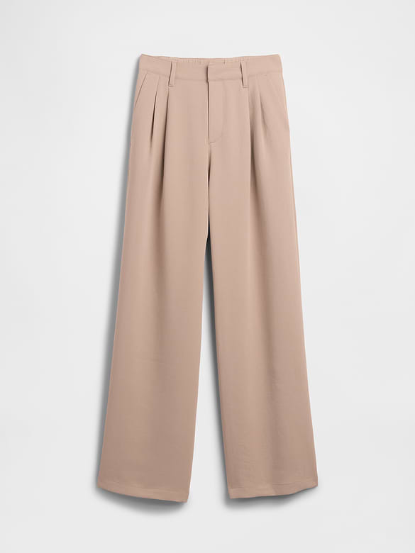 Easy Crepe Trousers