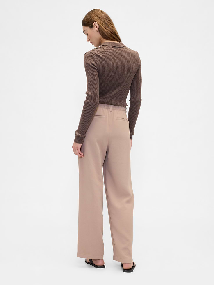 Image number 4 showing, Easy Crepe Trousers