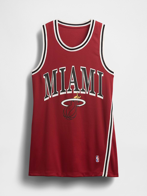 women's lakers jersey dress LAKERZ US SIZE NBA Miami Heat Recycled Jersey