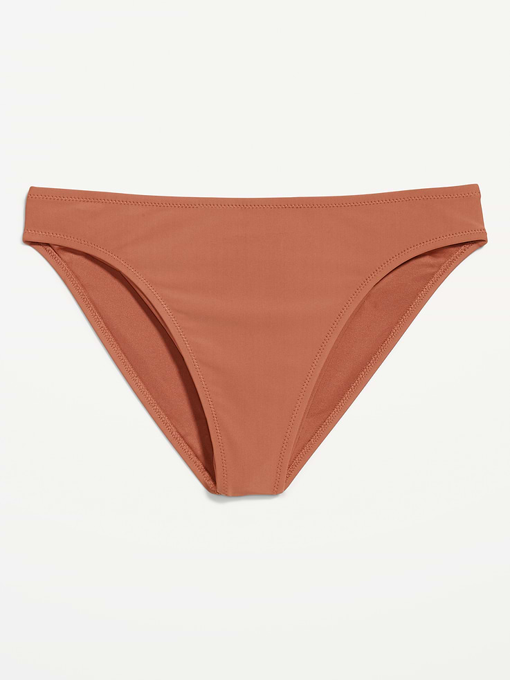 Image number 4 showing, Mid-Rise Bikini Swim Bottoms