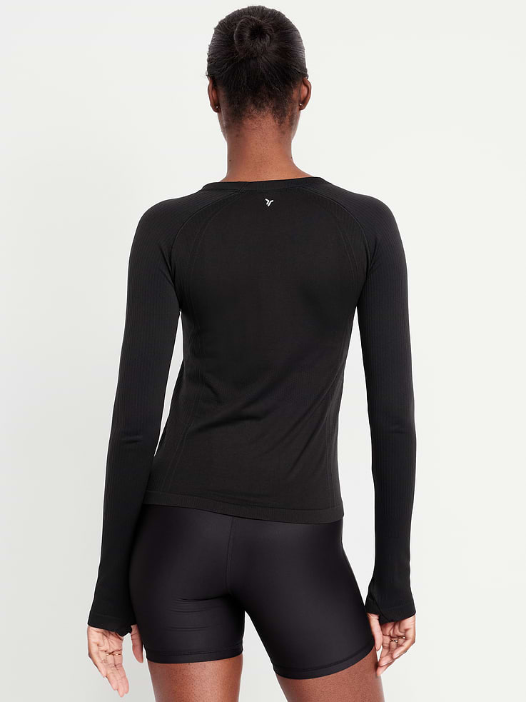 Image number 2 showing, Fluid Seamless Fitted Top