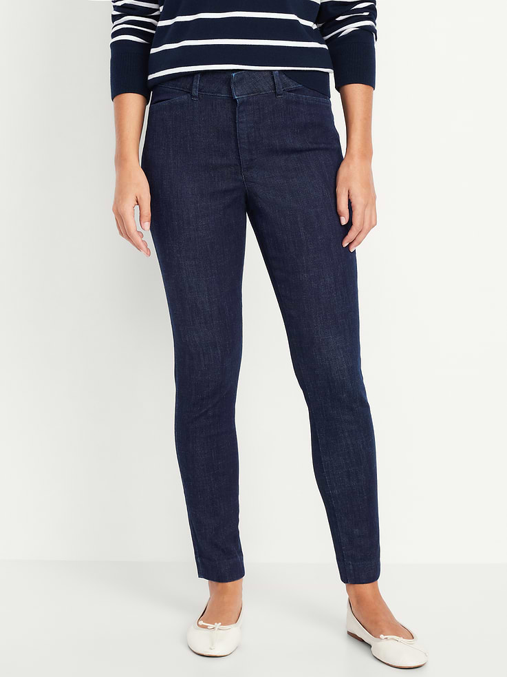 Image number 2 showing, High-Waisted Pixie Skinny Ankle Pants