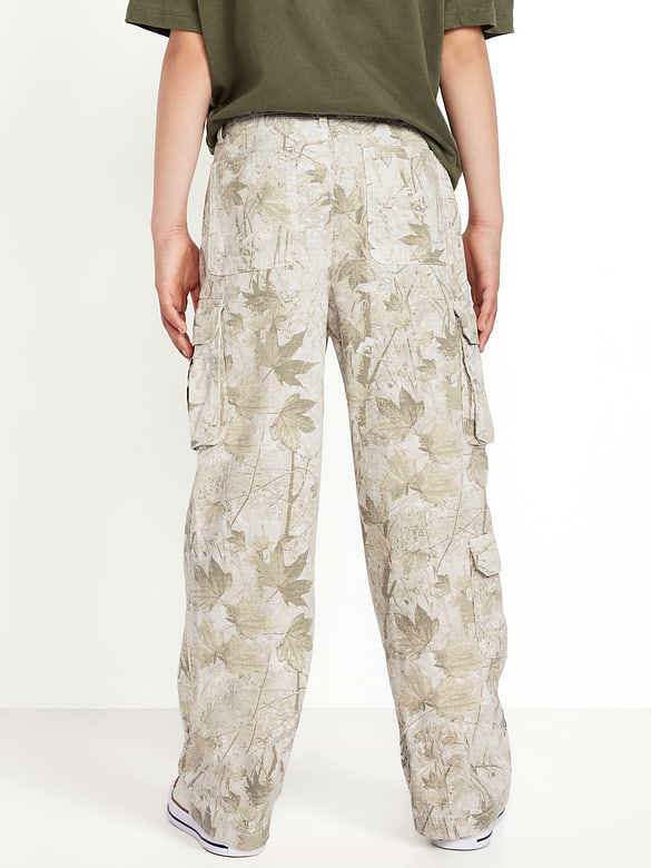 Baggy Cargo Ripstop Pants for Boys