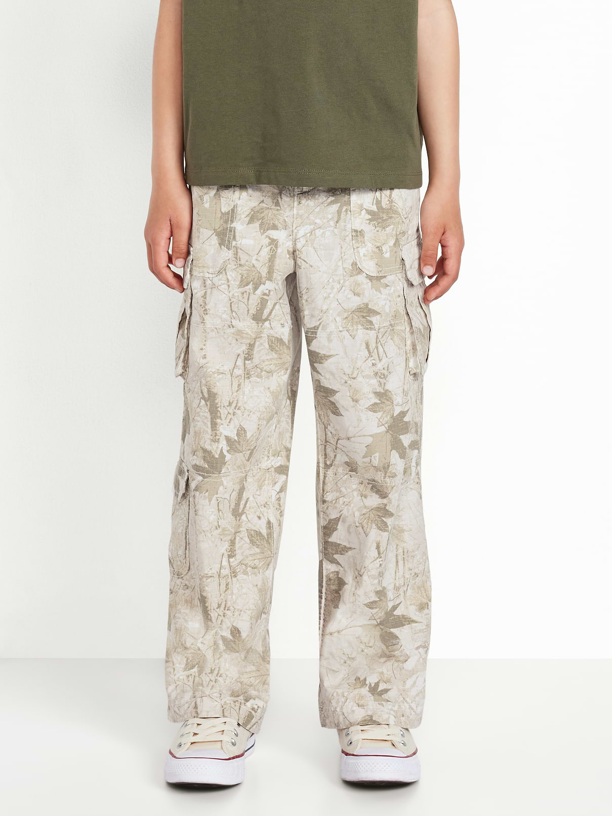 L'image numéro 1 présente Pantalon cargo indéchirable coupe généreuse pour garçon