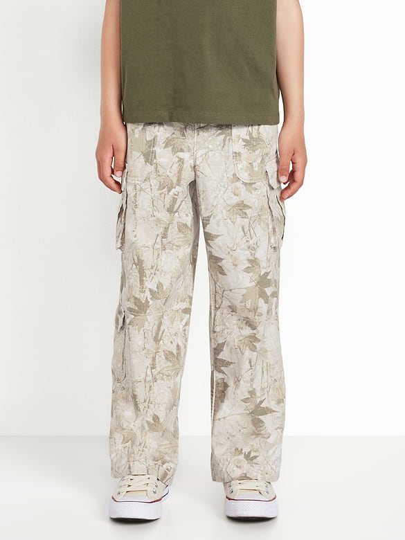 Baggy Cargo Ripstop Pants for Boys
