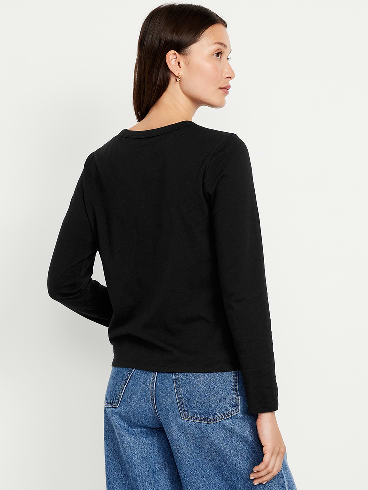 Image number 2 showing, EveryWear Long-Sleeve T-Shirt