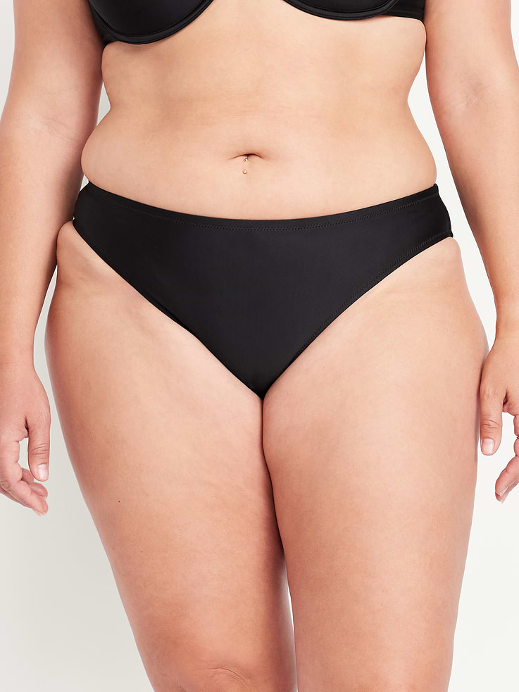Image number 7 showing, Mid-Rise Bikini Swim Bottoms