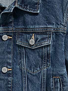 L'image numéro 3 présente Veste de camionneur en denim non extensible pour garçon