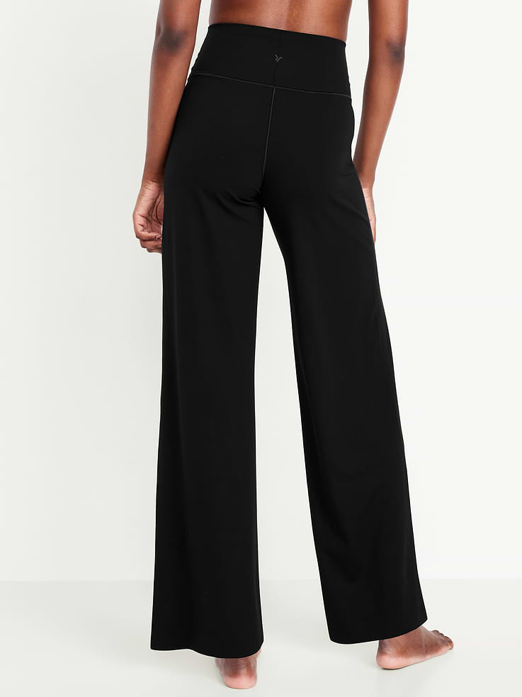 Image number 2 showing, High-Waisted StudioSmooth Wide-Leg Pants