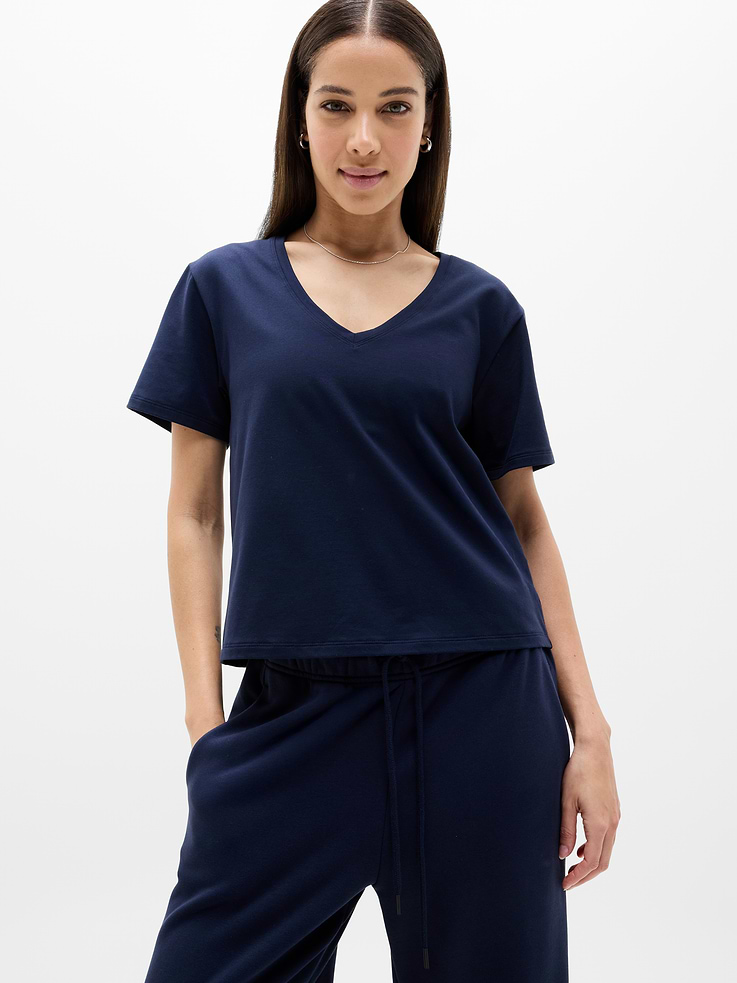 Image number 1 showing, Essential V-Neck Tee