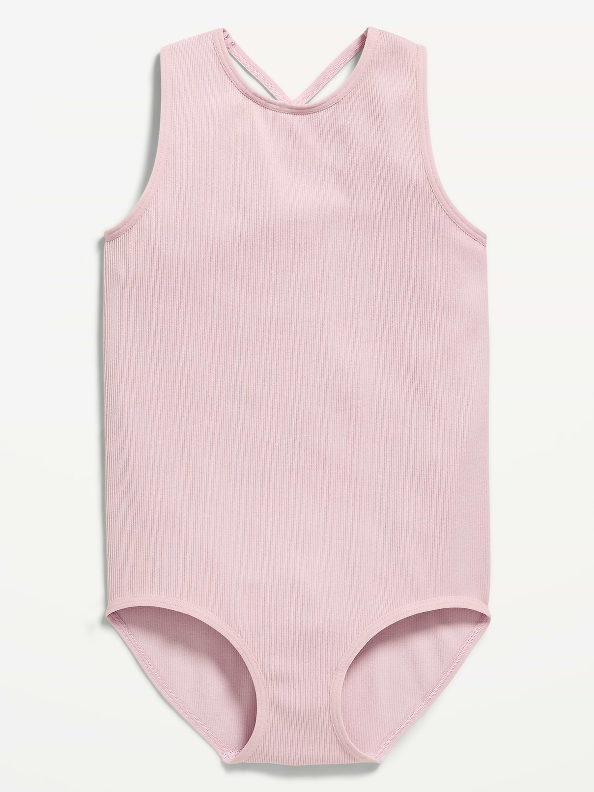 Image number 3 showing, Seamless Fitted Sleeveless Leotard for Girls