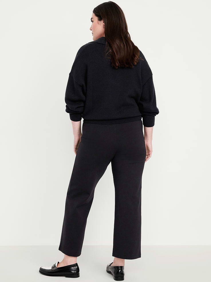 Image number 5 showing, Extra High-Waisted Stevie Straight Pants