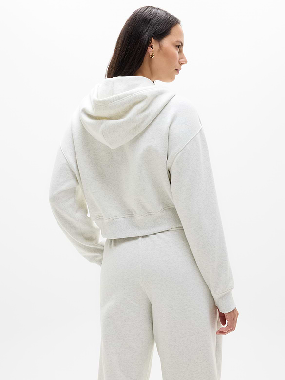 Forever Fleece Crop Full Zip