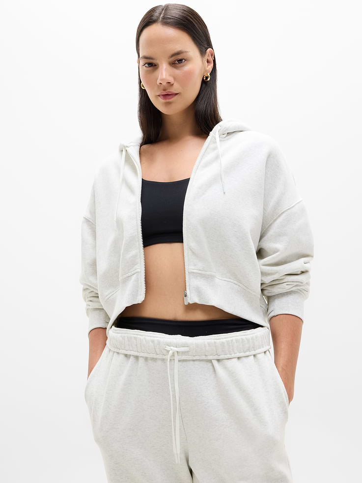 Image number 4 showing, Forever Fleece Crop Full Zip