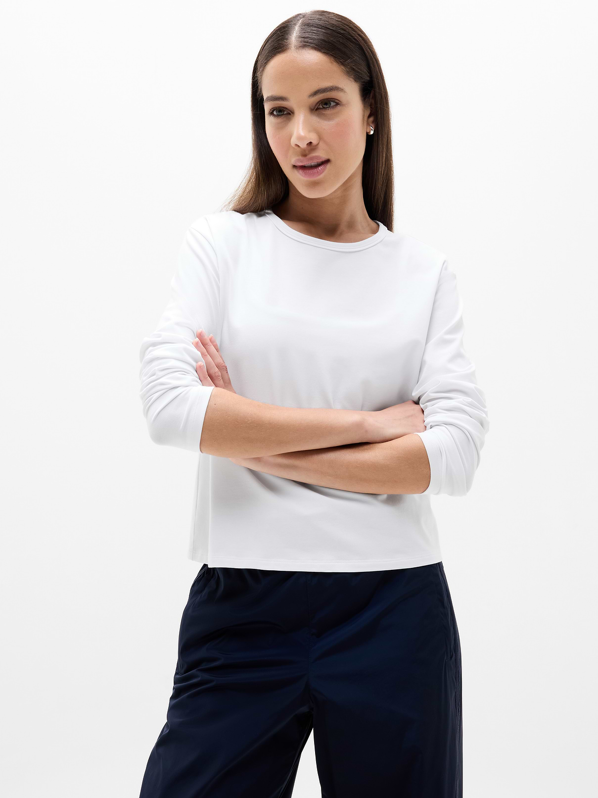Image 1 of 6, FOR: Commuting, work, and travel, FEEL: Lightweight SUPIMA® cotton fabrication, FAVE: An everyday essential, Product #828716