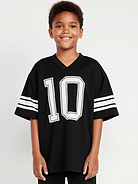 Image number 3 showing, Oversized Boxy Mesh Graphic T-Shirt for Boys
