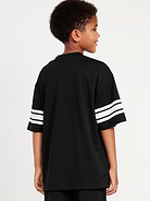 Image number 2 showing, Oversized Boxy Mesh Graphic T-Shirt for Boys
