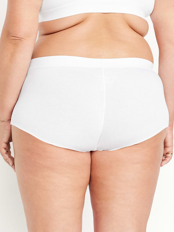 Ribbed Hipster Underwear