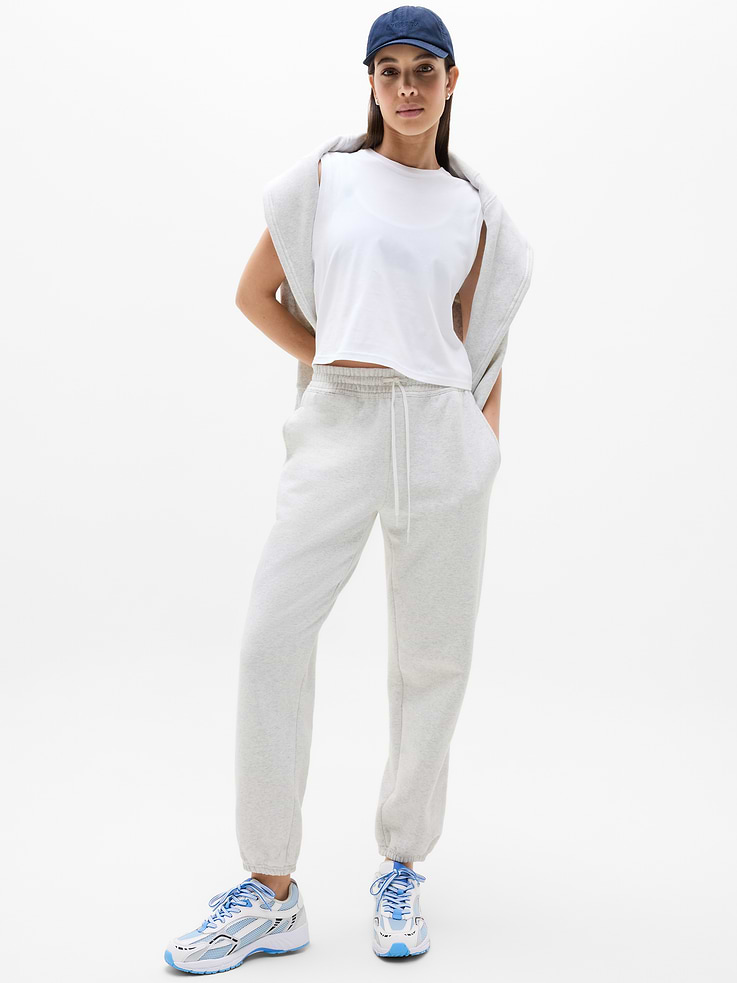 Image number 2 showing, Forever Fleece Mid Rise Jogger