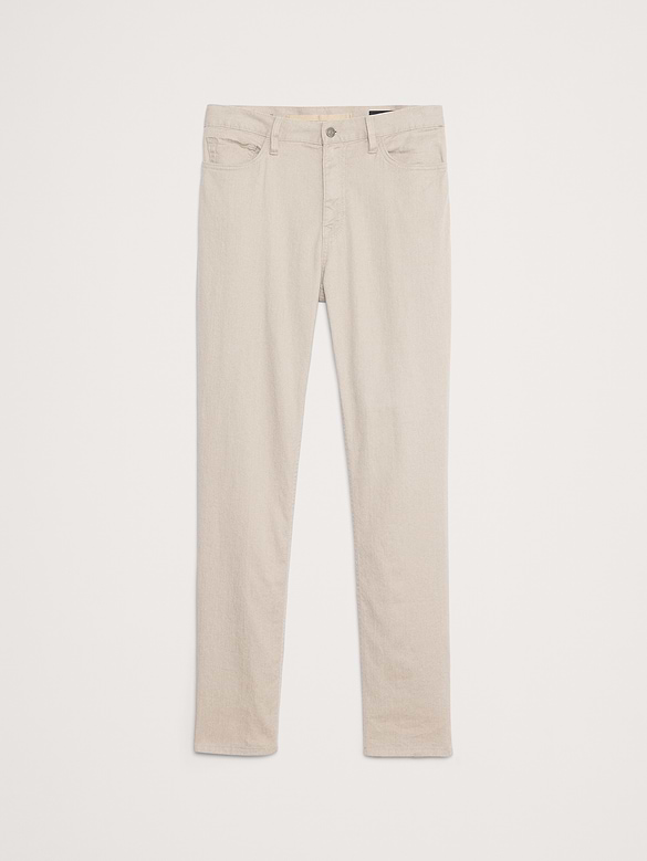Slim Linen-Cotton Traveler Pant