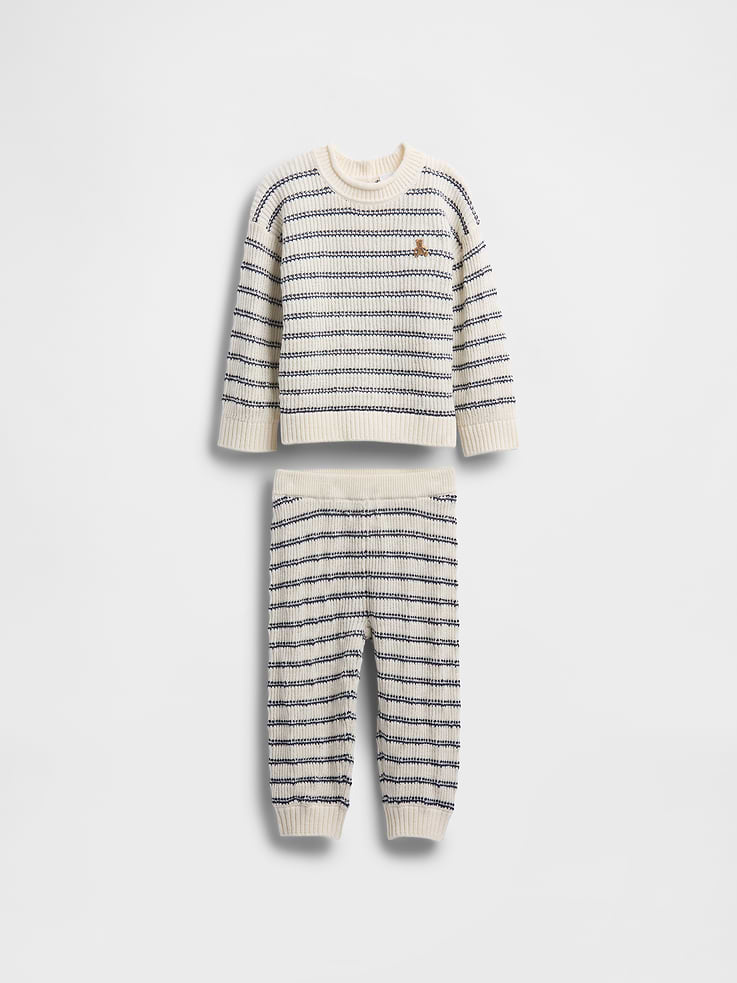 Image number 1 showing, Baby Sweater Outfit Set