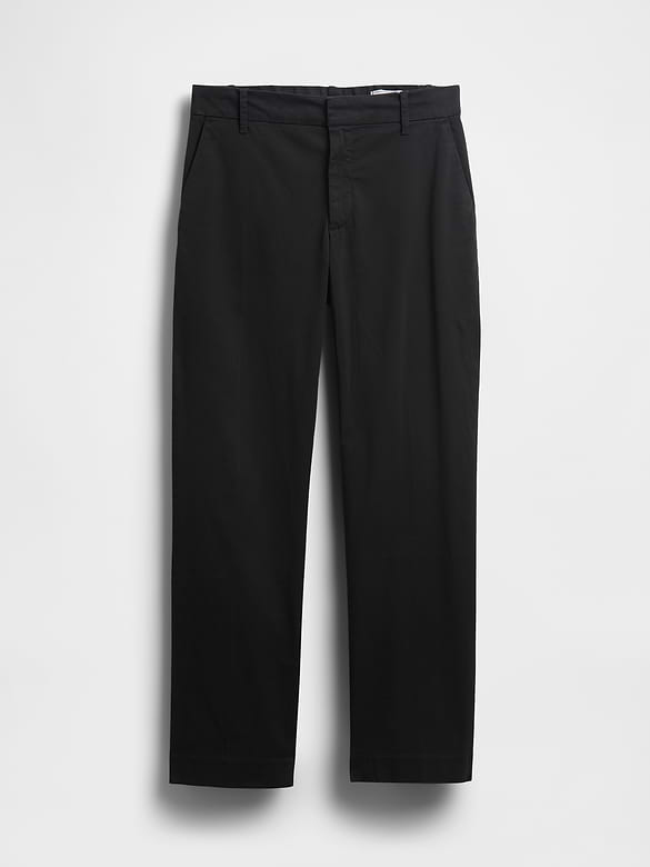 Mid Rise Khakis