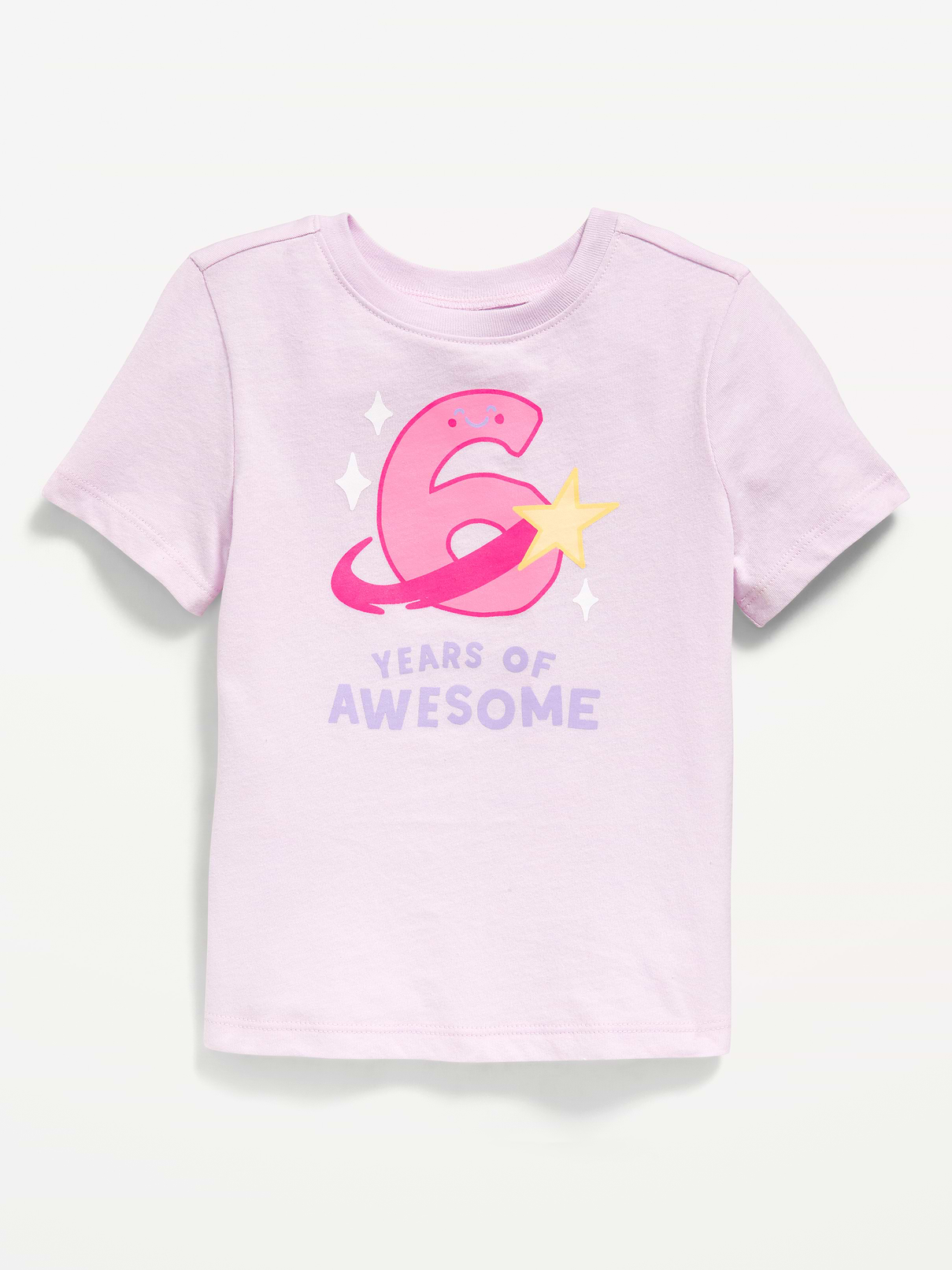 L'image numéro 1 présente T-shirt à imprimé d’anniversaire pour toute-petite fille