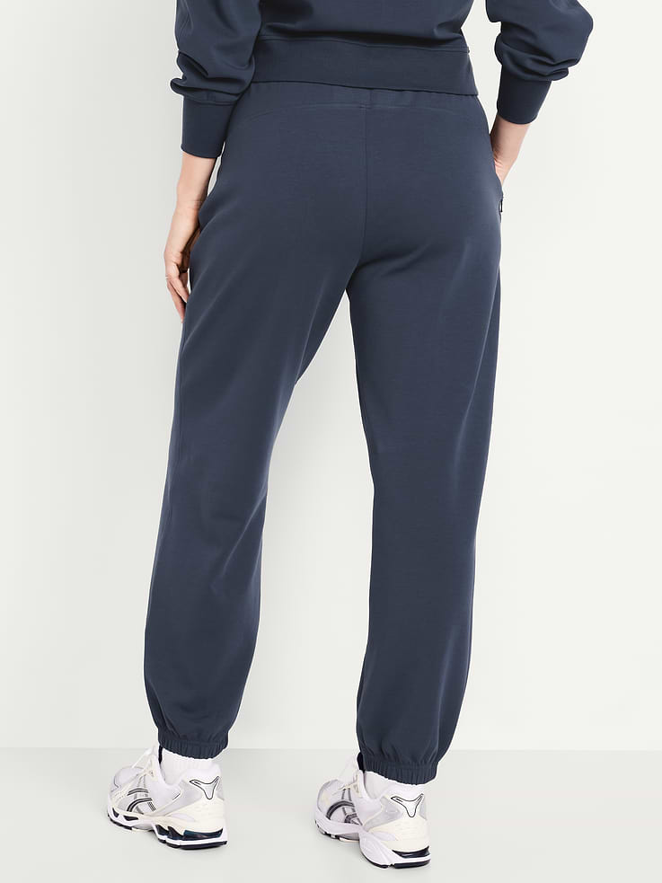 Image number 6 showing, High-Waisted Dynamic Fleece Sweatpants