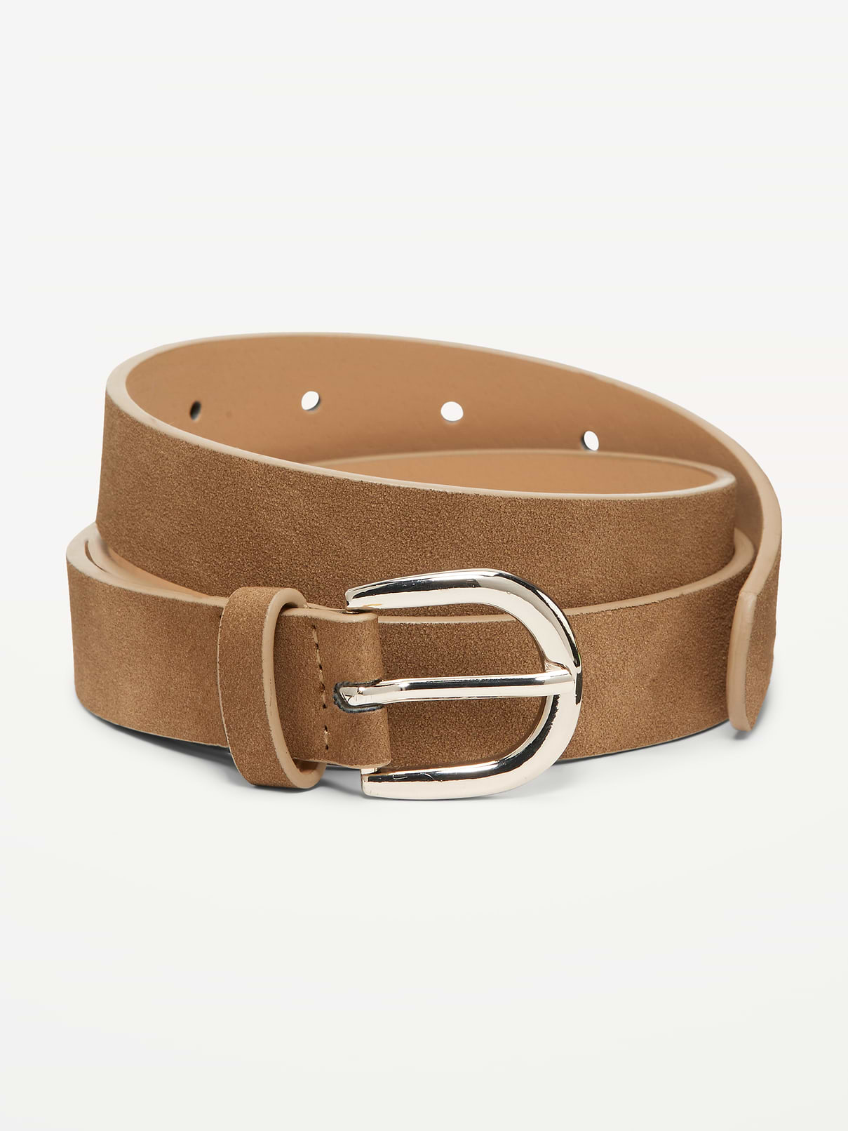 Image number 1 showing, Faux-Suede Belt for Women
