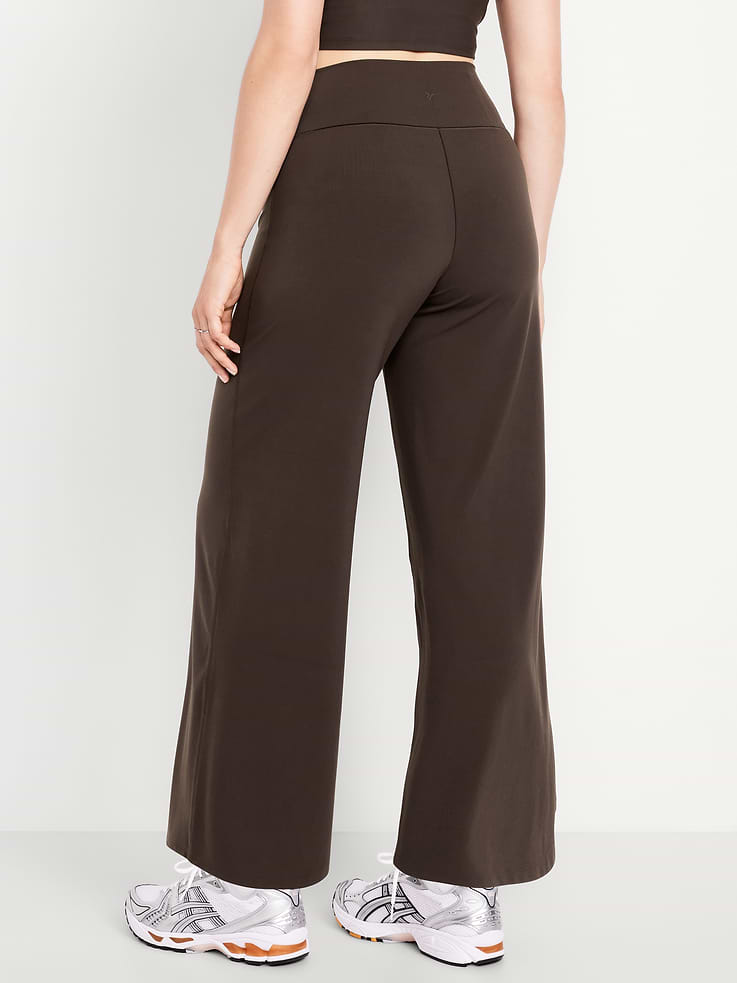 Image number 7 showing, High-Waisted StudioSmooth Wide-Leg Pants
