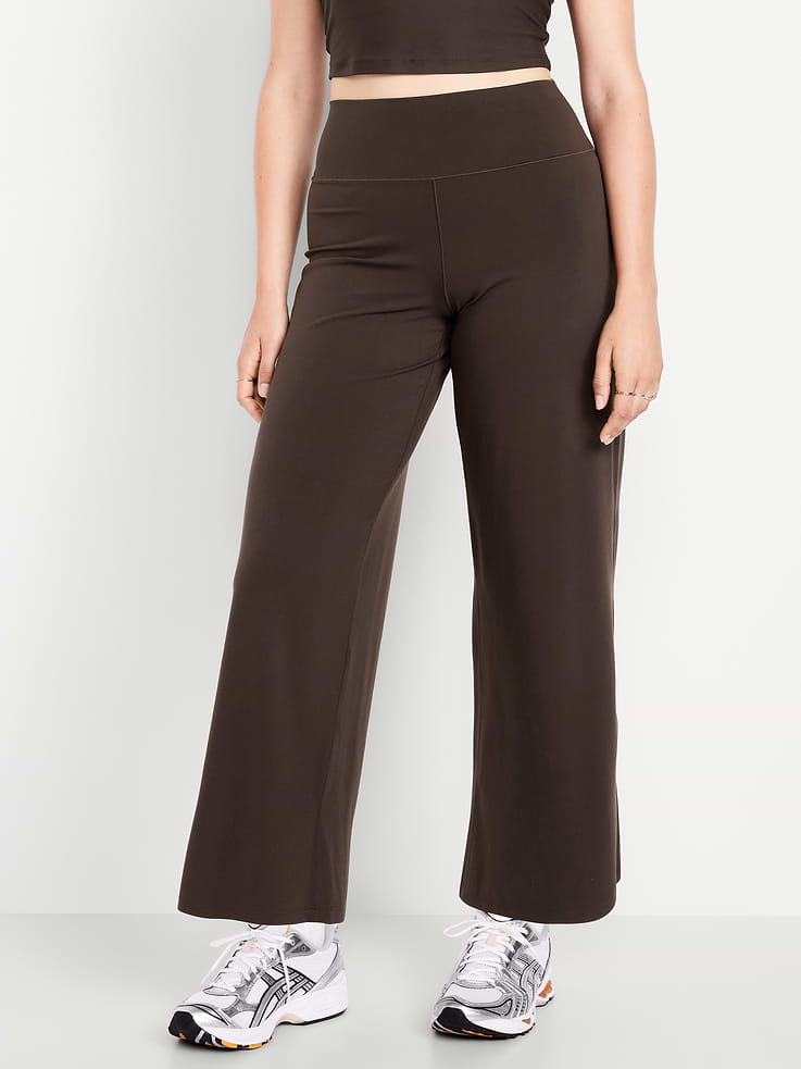 Image number 5 showing, High-Waisted StudioSmooth Wide-Leg Pants
