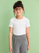 L'image numéro 1 présente T-shirt ultra-doux à encolure dégagée pour Fille