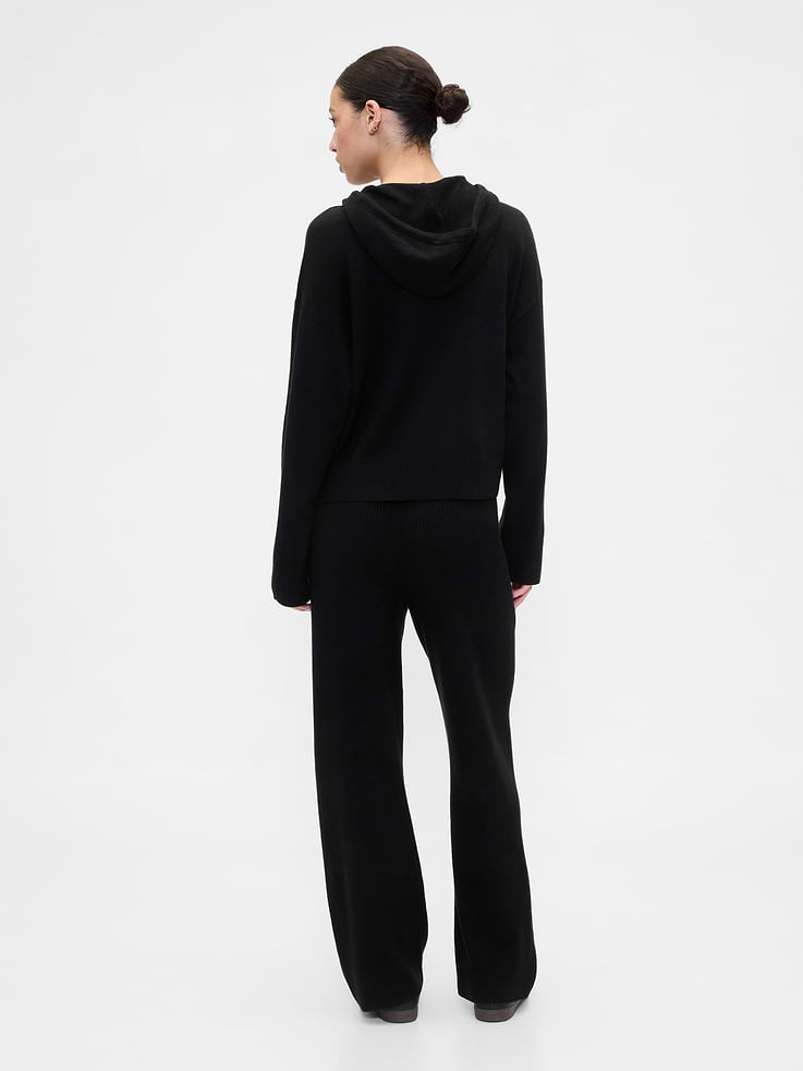 Image number 4 showing, CashSoft Relaxed Ribbed Sweater Pants