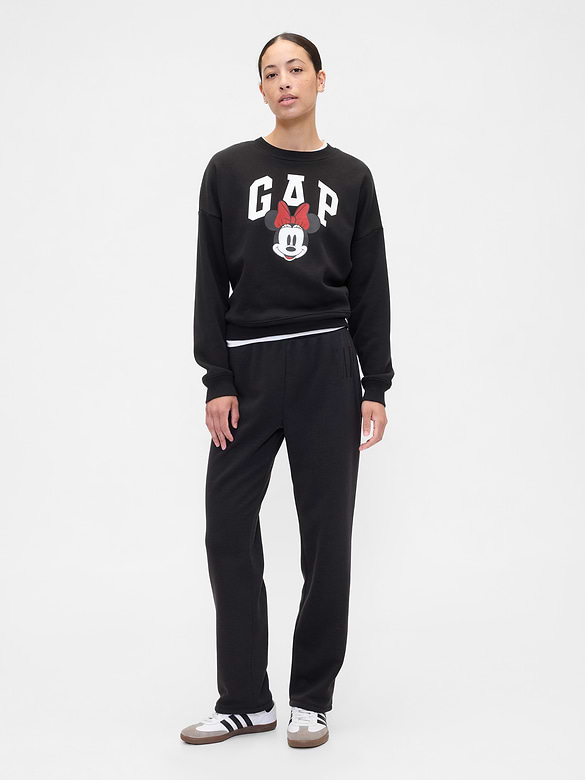 Gap × Disney Minnie Mouse Relaxed Logo Sweatshirt
