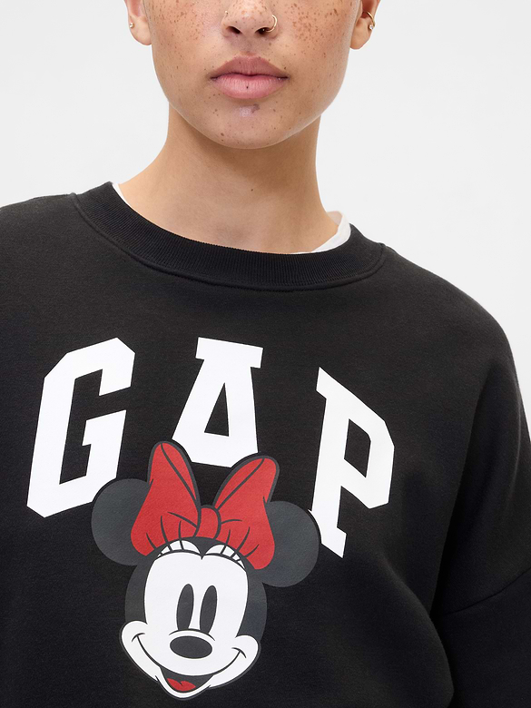 Gap × Disney Minnie Mouse Relaxed Logo Sweatshirt
