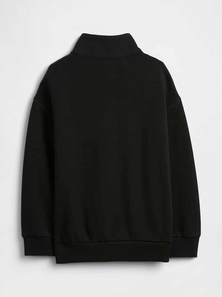 Image number 2 showing, babyGap Relaxed Mockneck Quarter-Zip Sweatshirt