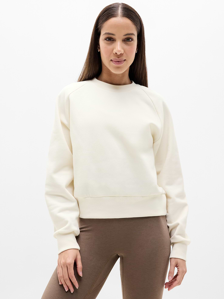 Image number 1 showing, Forever Fleece Relaxed Crew Sweatshirt