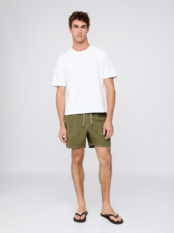 6" Swim Trunks