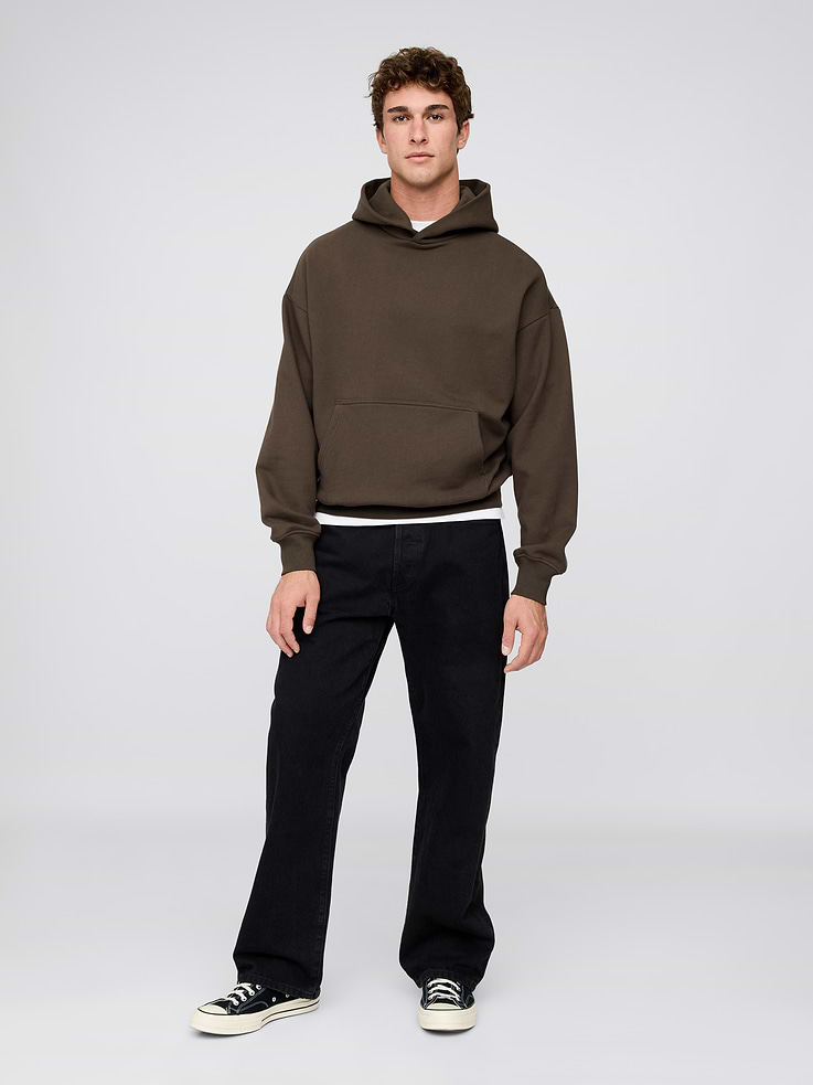 Image number 2 showing, Adult Heavyweight Oversized Hoodie