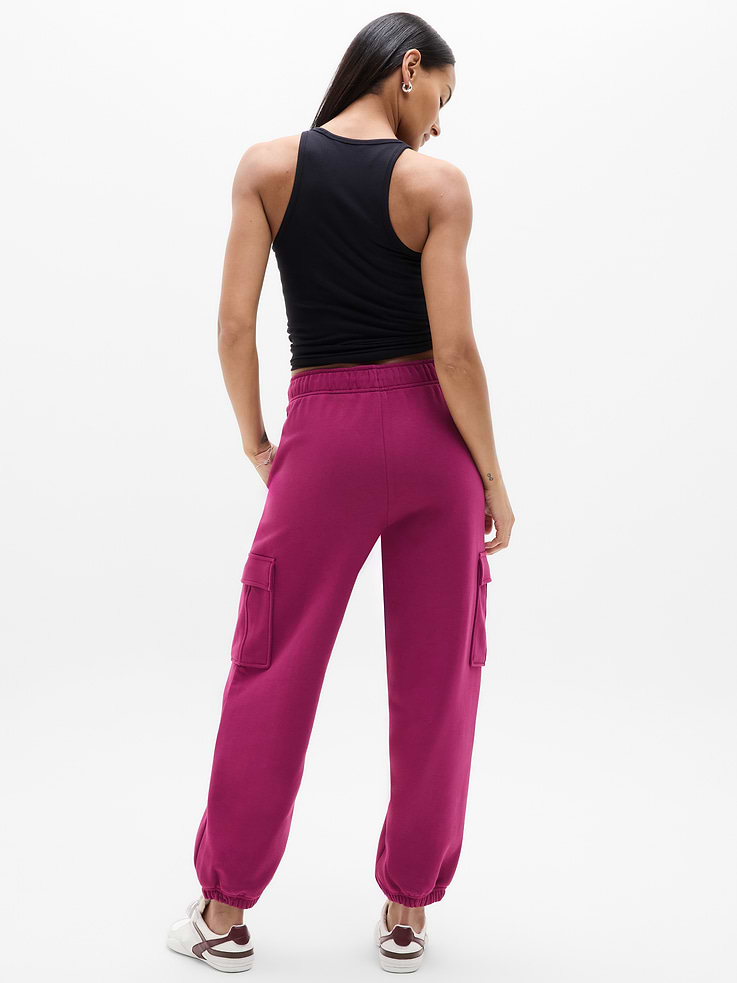 Image number 6 showing, Terry Mid Rise Cargo Jogger
